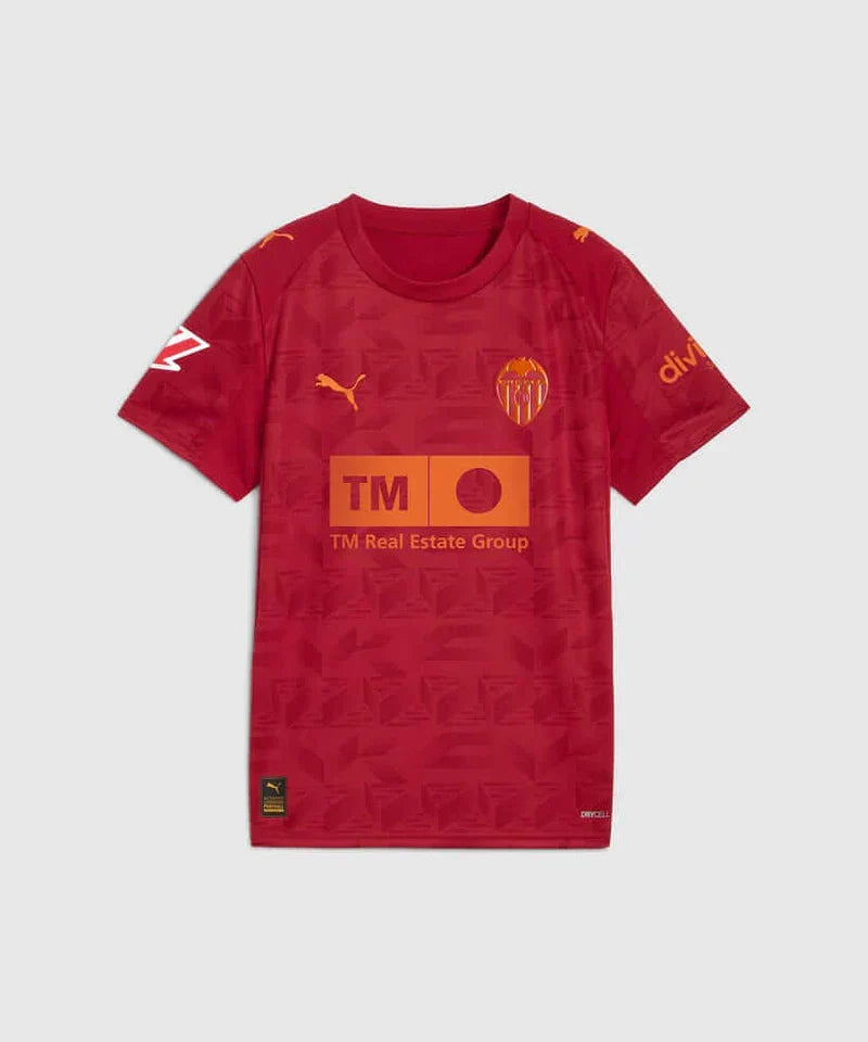 T-shirt e Pantaloncini per Bambino Valencia Away 25/26