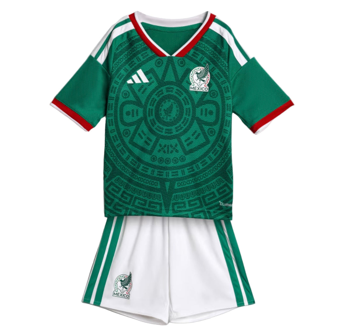 T-shirt e Pantaloncini Bambino Mexico Home 26/27