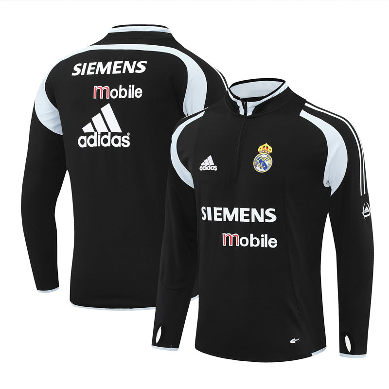 Maglia da allenamento retrò manica lunga Real Madrid 04/05