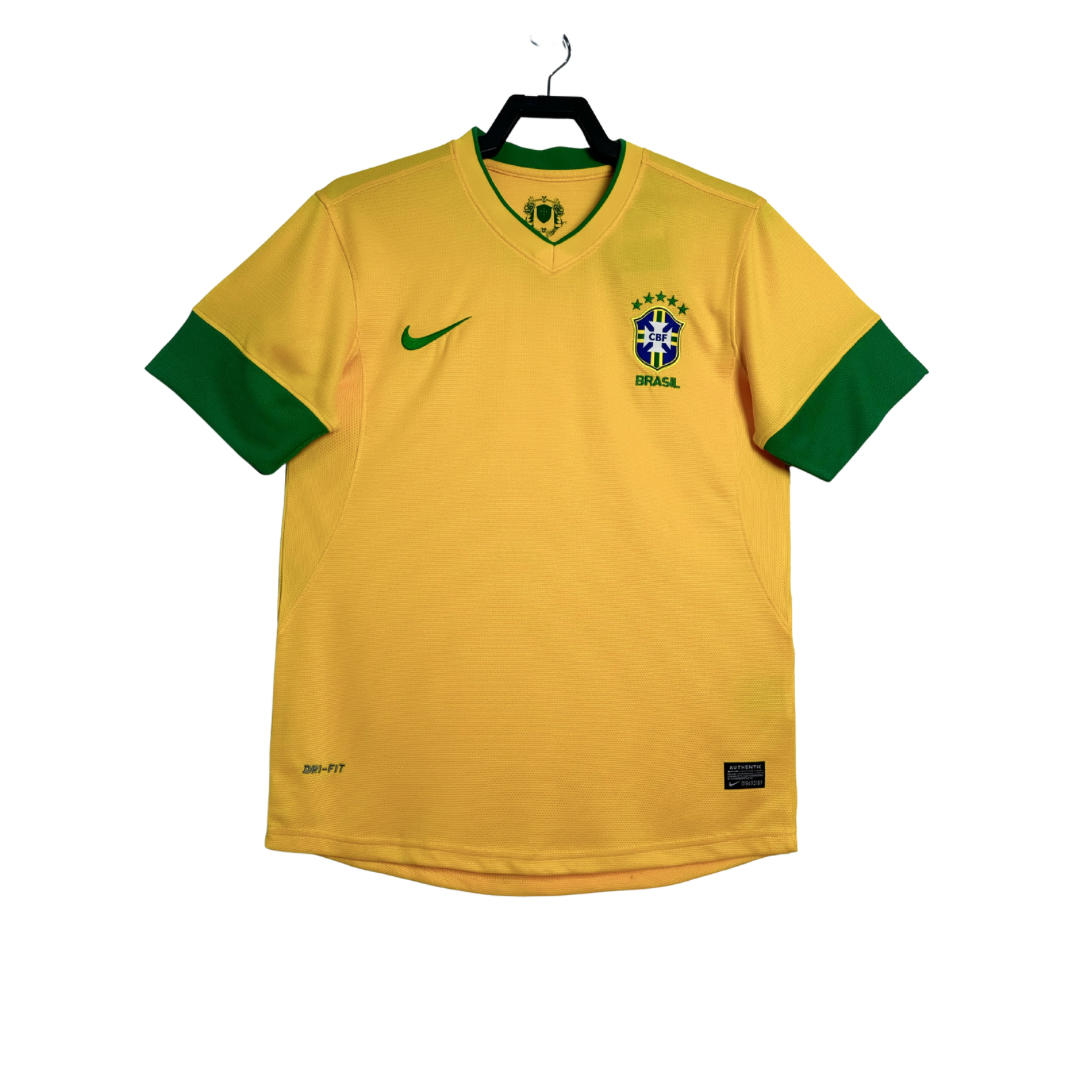 Maglia Brasil Retro Home 12/13