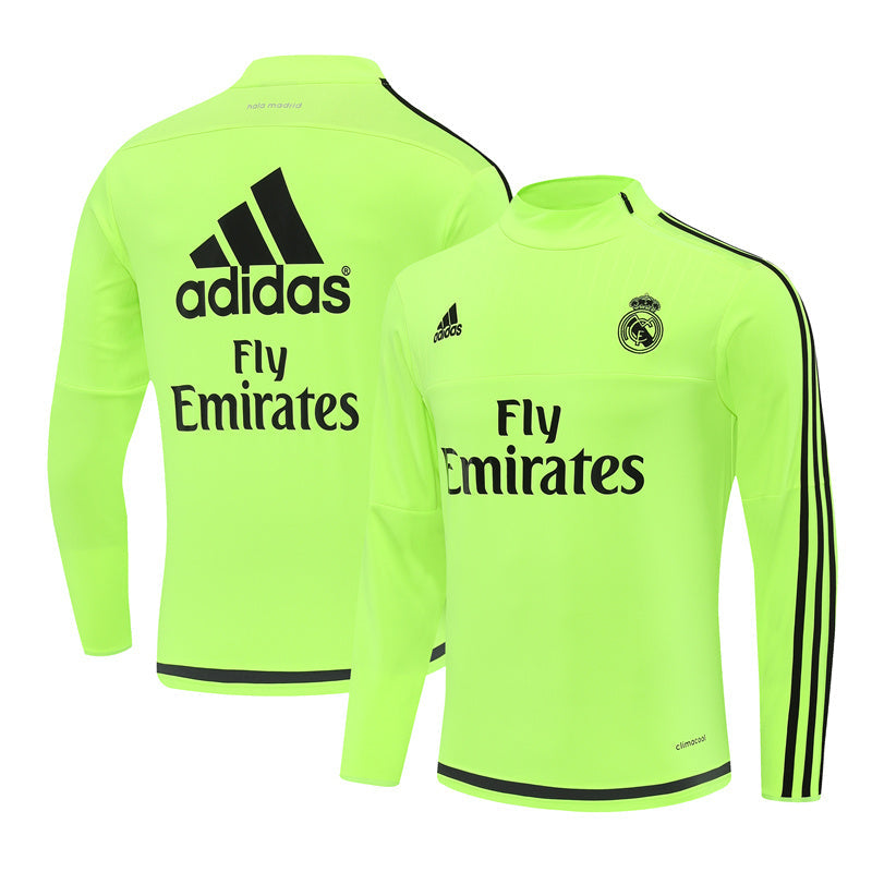 Maglia da allenamento retrò manica lunga Real Madrid 15/16
