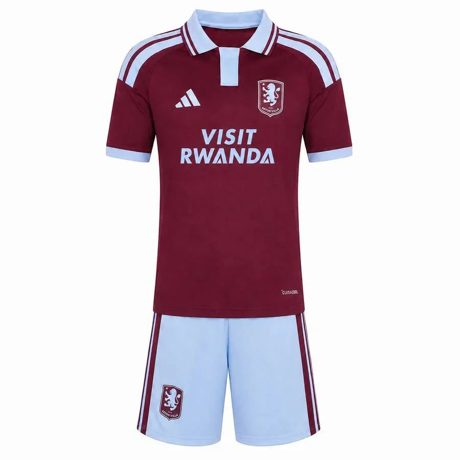 T-shirt e Pantaloncini per Bambino Aston Villa FC Home 26/27