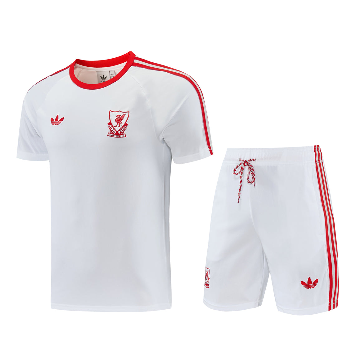 Maglia da allenamento e pantaloncini del Liverpool 26/27