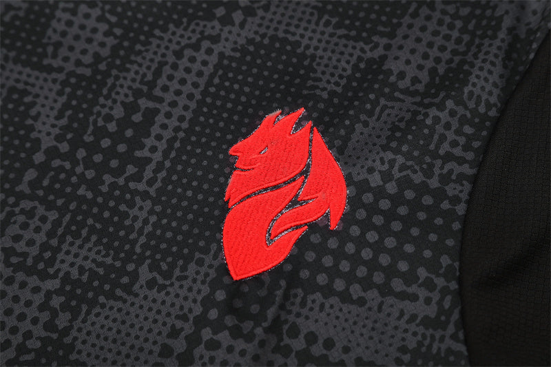 Maglia allenamento e pantaloncini AC Milan 25/26 da bambino
