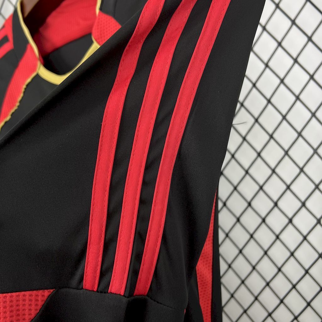 MAGLIA AC MILAN Retro Third 06/07 MANICHE LUNGHE