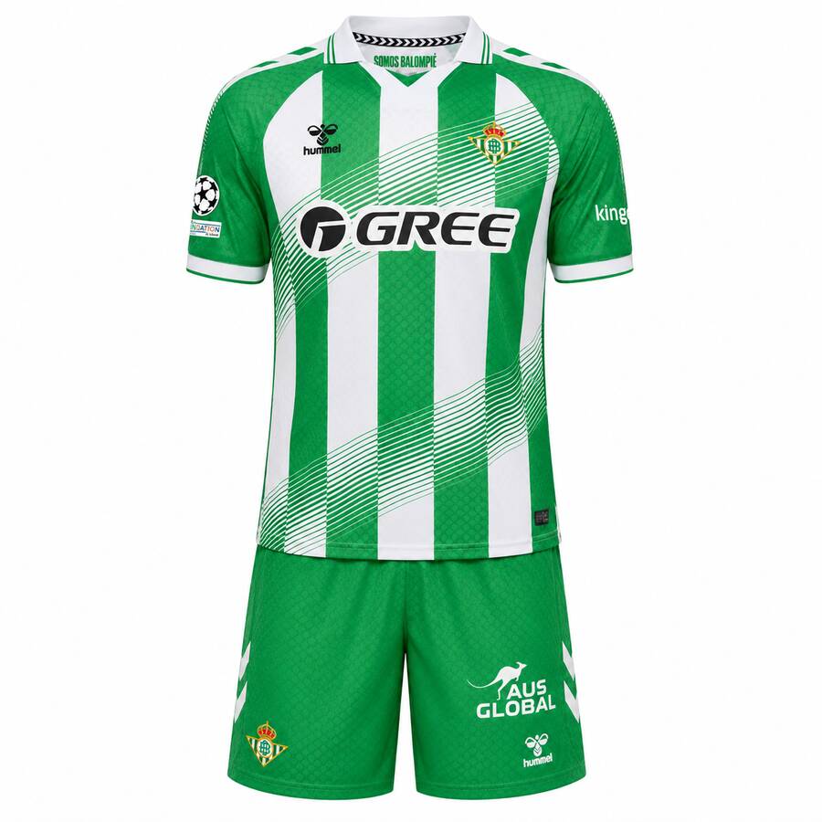 T-shirt e Pantaloncini per Bambino Real Betis Home 26/27