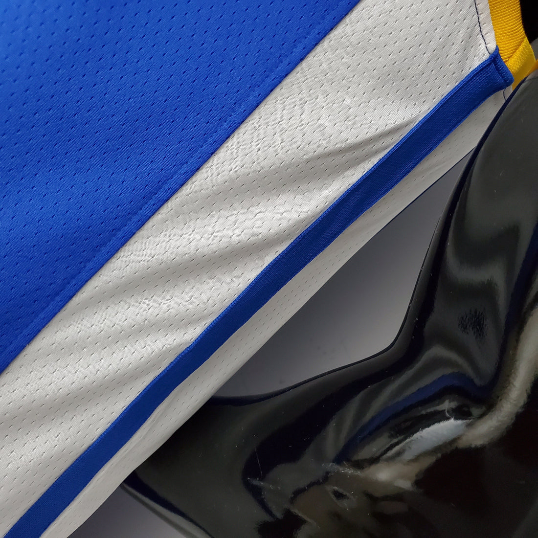 Maglia NBA blu Golden State Warriors 75th Anniversary Curry # 30 Mexico Edition