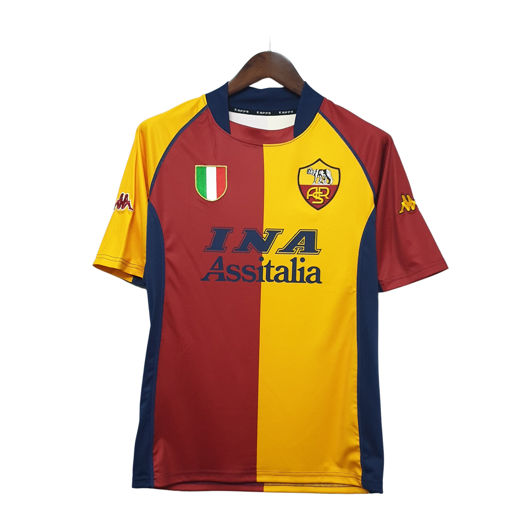 Maglia Retro Roma Home 2001-2002