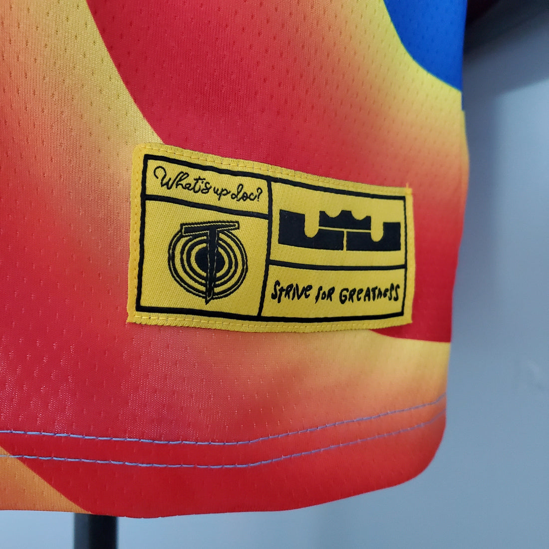 Maglia James # 6 Slam Dunk versione NBA Blue Tune Squad