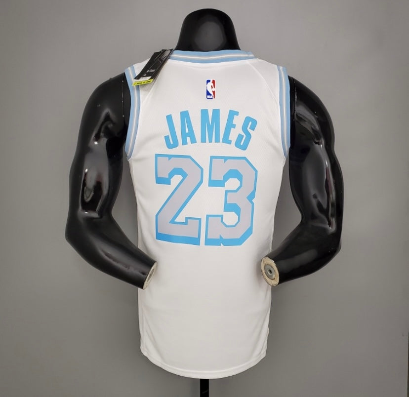 Maglia NBA Los Angeles Lakers #23 JAMES