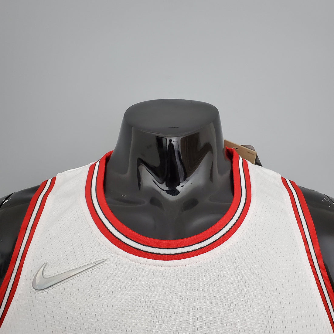 Maglia NBA Jordan #23 Chicago Bulls bianca per il 75° anniversario
