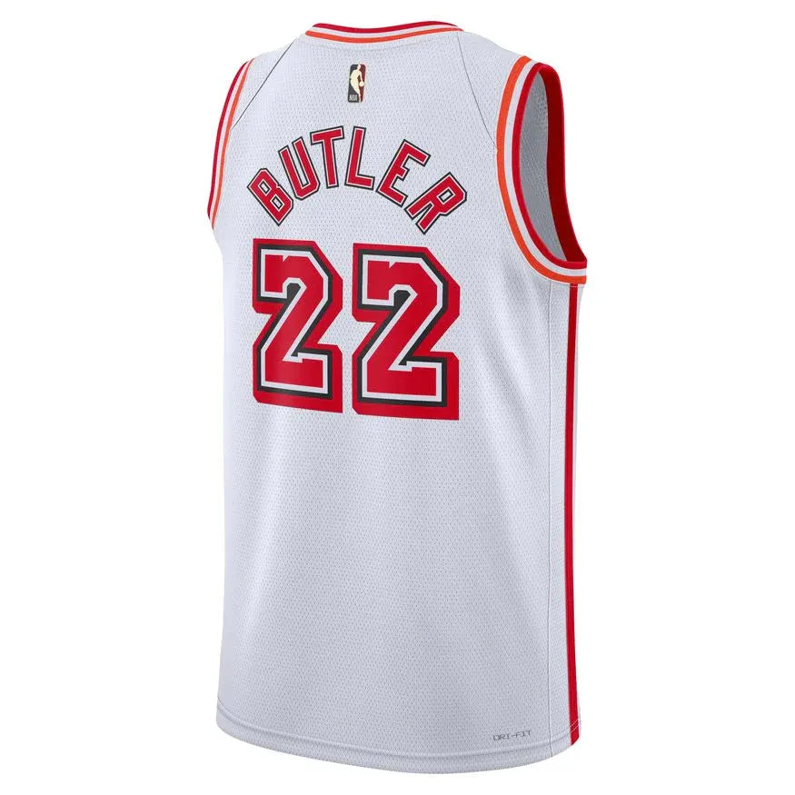 Maglia NBA Miami Heat 22/23 Bianca e Rossa – BUTLER #22