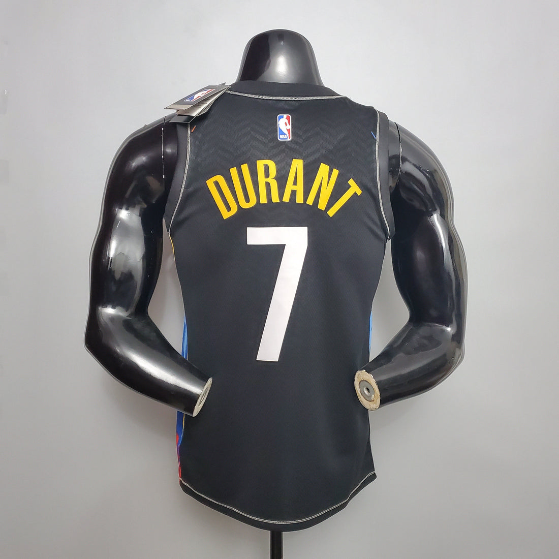 Maglia Brooklyn Nets DURANT#7 City Edition nera NBA