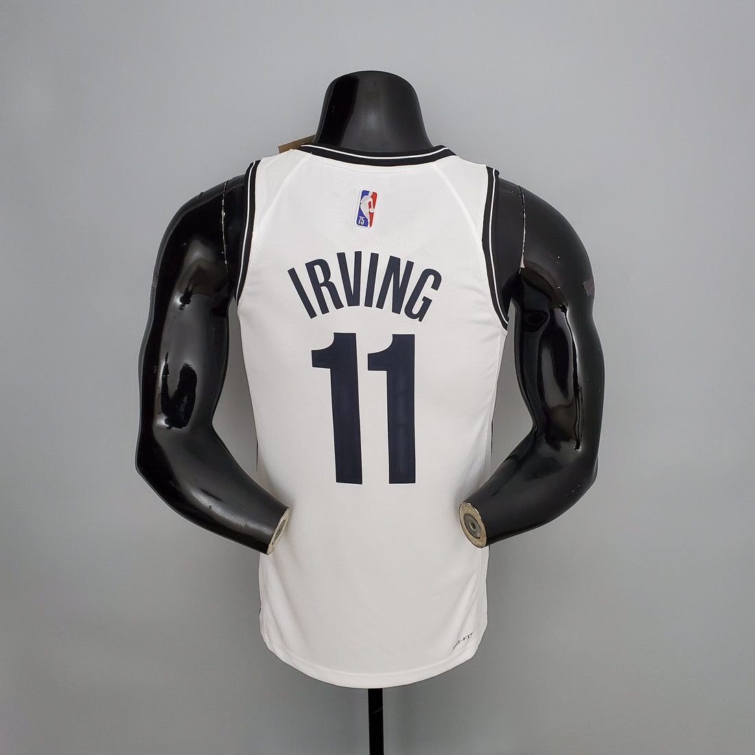 75° Anniversario IRVING#11 Brooklyn Nets Maglia NBA bianca