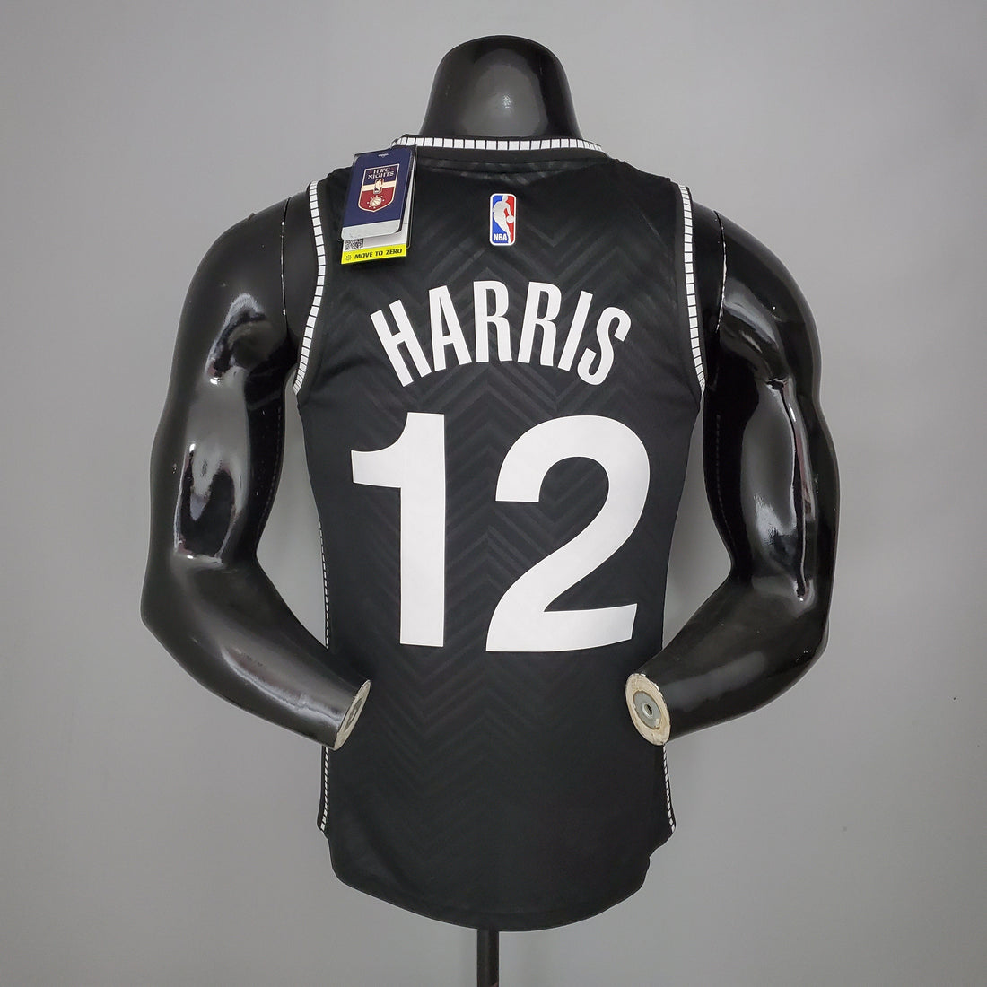 Maglia NBA 2021 HARRIS#12 Brooklyn Nets Extra Edition Nera