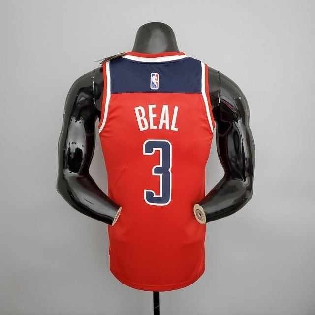 Maglia rossa NBA Washington Wizards – Beal #3